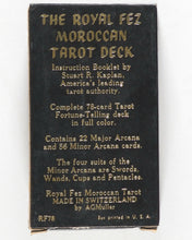 Load image into Gallery viewer, The ROYAL FEZ MOROCCAN TAROT. U.S. Games Systems Inc. [1975].

