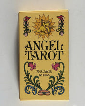 Load image into Gallery viewer, Angel Tarot. 1980.Printed and bound by Osaka Shoseki Co., Ltd. Designed by Yohkohta Design Office. Published by Angel Shoji Co., Ltd.
