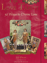 Load image into Gallery viewer, Love Tarot. Liz Dean. Illustrated by Oliver Burston. Cico Books, London, 2007. 9781904991540.
