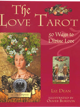 Load image into Gallery viewer, Love Tarot. Liz Dean. Illustrated by Oliver Burston. Cico Books, London, 2007. 9781904991540.
