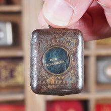 Load image into Gallery viewer, New Testament of the Lord and Saviour Jesus Christ. >>STAGGERINGLY SMALL NEW TESTAMENT BIBLE<< Publication Date: 1895 CONDITION: GOOD
