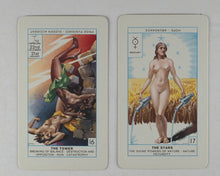 Load image into Gallery viewer, Cagliostro Tarot 184 Card Deck. Dr. Marius. First edition. Graphic Arts, Modiano, Trieste, Italy. 1975.
