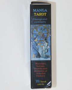 Manga Tarot. Riccardo Minetti. Artwork by Anna Lazzarinin. Lo Scarabeo, Torino. 2006. ISBN 9788883955273.