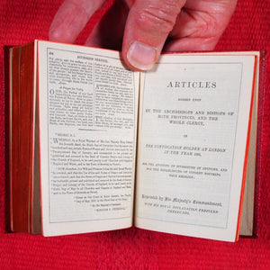 Book of Common Prayer and Administration of the Sacraments and other Rites and Ceremonies of the Church.  >>ROYAL CORONATION MINIATURE PRAYER BOOK<< Church of England. Publication Date: 1911 CONDITION: NEAR FINE