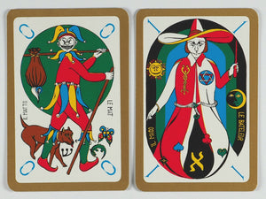 Mazzo Di 80 Carte Da Gioco Universali Tarocchi. Archin Studio. Guido Bolzani. Edizione Europrint, Italy.  Circa 1977.