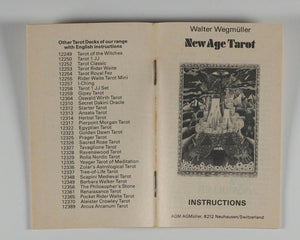 Neuzeit-Tarot (New Age Tarot). Walter Wegmüller. A.G.Müler. Switzerland. 1982.