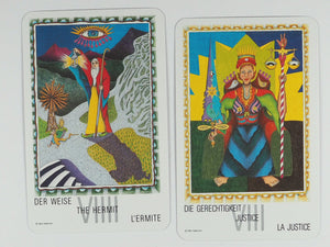 Neuzeit-Tarot (New Age Tarot). Walter Wegmüller. A.G.Müler. Switzerland. 1982.