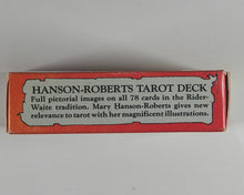 Load image into Gallery viewer, Hanson-Roberts Tarot Deck. Illustrated by Mary Hanson-Roberts. U.S. Games Systems Inc. 1985. ISBN 0880790792
