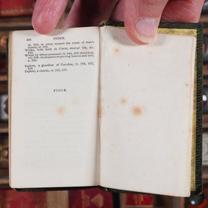 Paradise Lost; a Poem in Twelve Books. >>Jones's Diamond Classics series<< Milton, John. Publication Date: 1829 CONDITION: VERY GOOD