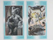 Load image into Gallery viewer, Tarot of the Angels. Giordano Berti, Arturo Picca. Lo Scarabeo, Torino, Italy. 2007. ISBN 8883957547
