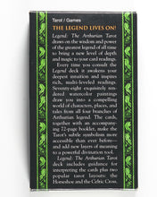 Load image into Gallery viewer, Legend, the Arthurian Tarot. Anna-Marie Ferguson. Llewellyn Publications, St. Paul, MN. 55164-0383. 1997. ISBN 1567182658
