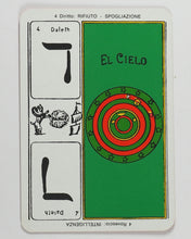 Load image into Gallery viewer, Tarocco Egiziano Bietti tarot deck. Marcia Perry. Enoil Gavat &amp; Giorgio Tavaglione. Italian. Treviso, Italy. 1983.
