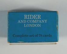 Load image into Gallery viewer, Traveller's Tarot. A.E. Waite. Artist Pamela Coleman Smith. Rider &amp; Co. 1975.
