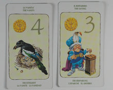 Load image into Gallery viewer, Tarots of the Gnomes. I Tarocchi degli Gnomi. Antonio Lupatelli. Lo Scarabeo. Torino. Italy. 1995.
