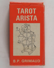Load image into Gallery viewer, Tarot Arista. B.P. Grimaud. J.M. Simon. Cartomancie B.P. Grimaud. Réf. G.106. 1964.
