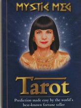Load image into Gallery viewer, Mystic Meg Tarot. Caroline Smith. Carlton Books Ltd. 1997. ISBN 1858683319
