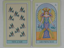 Load image into Gallery viewer, Mystic Meg Tarot. Caroline Smith. Carlton Books Ltd. 1997. ISBN 1858683319
