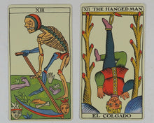 Load image into Gallery viewer, Spanish Tarot, Español. Stuart R. Kaplan. Heraclio Fournier. Vitoria, Spain. 1975.
