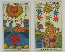 Load image into Gallery viewer, Spanish Tarot, Español. Stuart R. Kaplan. Heraclio Fournier. Vitoria, Spain. 1975.
