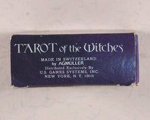 Load image into Gallery viewer, Tarot of the Witches. [007 James Bond Tarot]. Stuart R. Kaplan. A.G.Muller. Switzerland. 1974. ISBN 0913866539.
