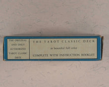 Load image into Gallery viewer, Tarot Classic Deck. Stuart R. Kaplan. A.G. Muller, Switzerland. U.S. Games Systems. U.S.A. Waddingtons, London. 1974.
