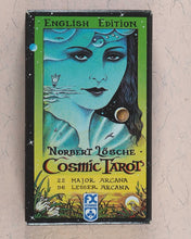 Load image into Gallery viewer, Cosmic Tarot. Norbert Lösche. F.X. Smid. Münchener Spielkartenfabriken GMBH &amp; Co. KG. 1988.
