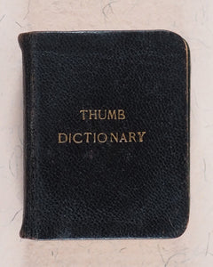 Bryce's Thumb English Dictionary. Bryce, David & Son. Glasgow. [1892].