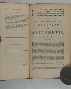 A Rational and Practical Treatise of Arithmetic (in two parts). William Cockin. For the Author. 1766 >>FIRST EDITION<<