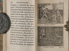 Load image into Gallery viewer, Conversations d&#39;une Petite Fille avec sa Poupée, suivies de l&#39;Histoire de la Poupée; Mme. de Renneville. Ouvrage orné de onze gravures. Troisième édition. Paris. Ledentu, Librairie, Quai des Augustins, No. 31. 1822.
