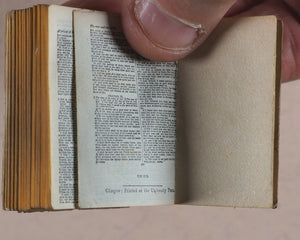 Holy Bible Containing The Old And New Testaments: Translated Out Of The Original Tongues. >>MINIATURE BRYCE BIBLE<< David Bryce & Son. Glasgow. 1901.