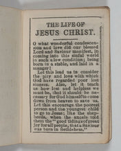 Load image into Gallery viewer, Life of our Blessed Lord and Saviour Jesus Christ. In prose and verse. Goode, T[homas], 80 Aylesbury Street, Clerkenwell. London. Circa 1825.
