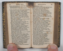 Load image into Gallery viewer, Petrarca, Francesco. Le Rime del Petrarca. Pickering, G. 31, Lincoln's Inn Fields. [London]. 1822.
