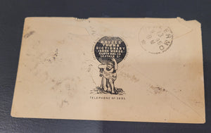 Envelope. With 'Reduced Facsimile Covers of New (Bryce) Publications, circa 1895