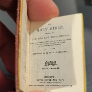 The Coronation Bible. c1902     The Holy Bible Containing the Old and New Testaments Translated out of the Original Tongues... by His Majesty's Special Command.