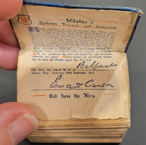 Ulster Day. Holy Bible. c1912     The Holy Bible Containing the Old and New Testaments Translated out of the Original Tongues... by His Majesty's Special Command.