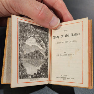 Walter Scott. Lady of the Lake. Published by David Bryce & Co.