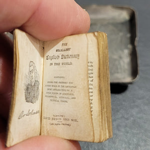 Pearson's Miniature Dictionary c late-1890/1900