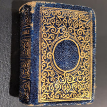 Load image into Gallery viewer, Holy Bible c1896 First Edition     The Holy Bible Containing the Old and New Testaments     Translated out of the Original Tongues... by His     Majesty&#39;s Special Command. Bound in gilt stamped blue leather. 876pp.
