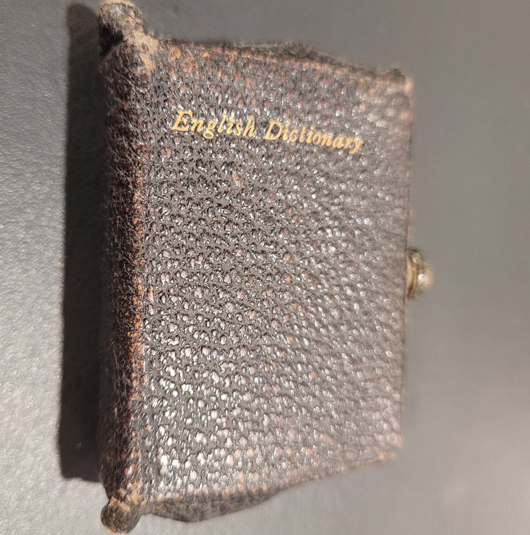 Bryce's Thumb English Dictionary. c1898. Published by David Bryce & Co.