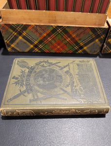 Sir Walter Scott & Robert Burns Poems: each in Six Volumes -Twelve Volumes in Total. C 1895.