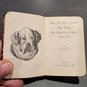 Rab and His Friends Our Dogs The Mystery of Black and Tan. Published by David Bryce & Co.