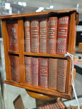 Load image into Gallery viewer, SHAKESPEARE, WILLIAM.     Complete Works. (c. 1904) [Large revolving bookcase] Glasgow &amp; NY. David Bryce and Son. (1904) Forty volumes.
