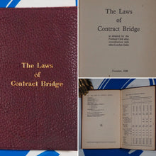 Load image into Gallery viewer, The Laws of Contract Bridge, as adopted by the Portland Club after consultation with other London clubs, December 1929.
