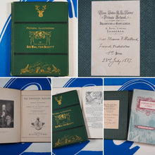 Load image into Gallery viewer, The Centenary Garland: Being Pictorial Illustrations of the Novels of Sir Walter Scott, in their Order of Publication. SCOTT Walter. Published by William P Nimmo. 1871. Condition: Very Good. Hardcover.
