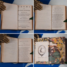 Load image into Gallery viewer, Poems on several occasions written by Dr. Thomas Parnell Late Arch Deacon of Clogher: and Published by Mr. Pope Enlarged with Variations and Poems &gt;NEAR MINIATURE EDWARDS OF HALIFAX BINDING&lt; Parnell, Dr. Thomas. Publication Date: 1777
