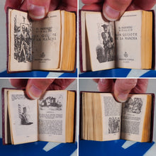 Load image into Gallery viewer, El Ingenioso Hidalgo Don Quijote de la Mancha &gt;&gt;MINIATURE BOOKS IN SLIPCASE&lt;&lt; Cervantes Saavedra, Miguel de [1547-1616]. Publication Date: 1952 Condition: Very Good
