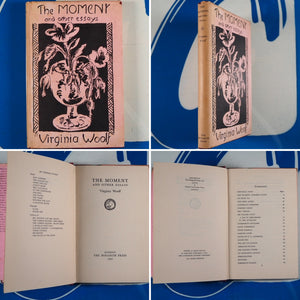 The Moment and Other Essays. VIRGINIA WOOLF. Publication Date: 1947 Condition: Very Good