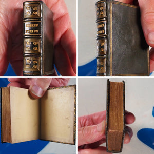 Hebrew Lyrics. Select Poems on Old Testament subjects.>>MINIATURE BOOK<< Publication Date: 1837 Condition: Very Good