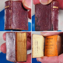 Load image into Gallery viewer, Bible in Miniature or a Concise History of both Testaments. &gt;&gt;MINIATURE BOOK/THUMB BIBLE&lt;&lt; Publication Date: 1845 Condition: Very Good
