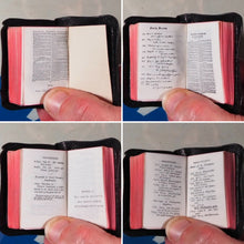 Load image into Gallery viewer, Holy Bible containing the Old and New Testaments.&gt;&gt;MINIATURE BOOK&lt;&lt; [MINIATURE COMPLETE HOLY BIBLE with SHAKESPEARE FAMILY RECORDS. Publication Date: 1919 Condition: Very Good.
